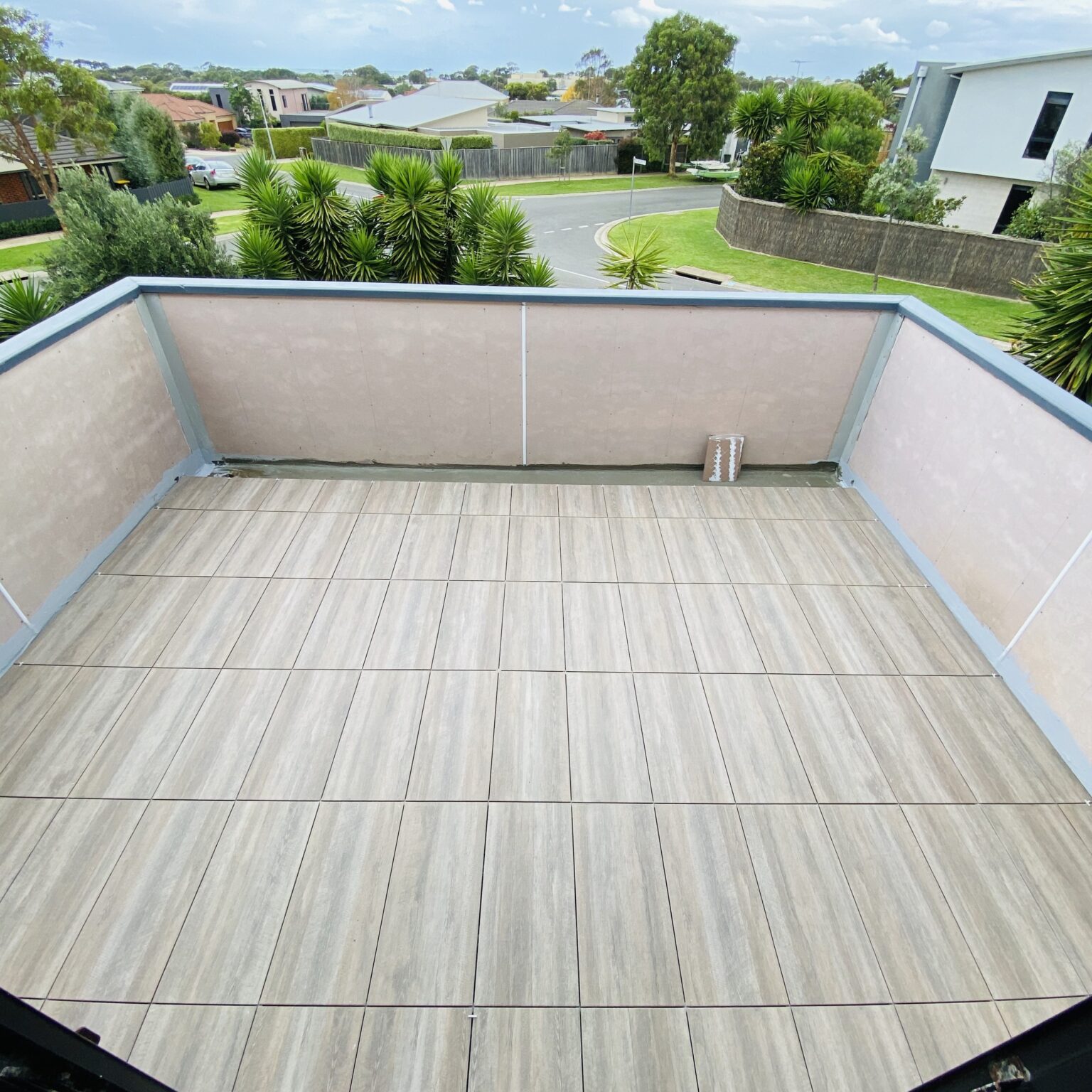 Epoxy grout regrouting for showers and balconies in Hallam