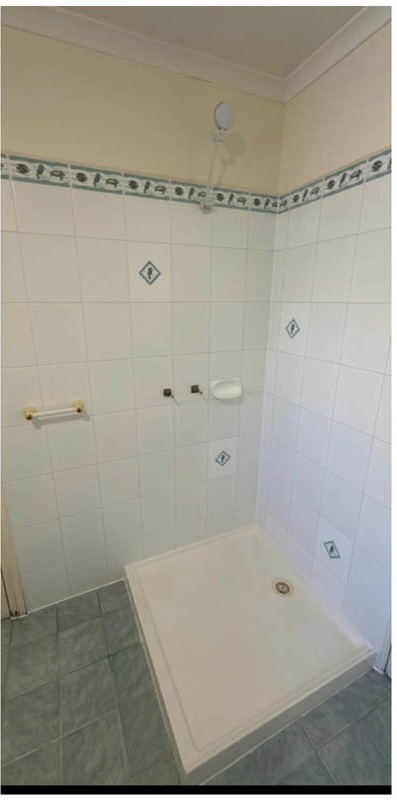 Bathroom repair before and after in Hallam