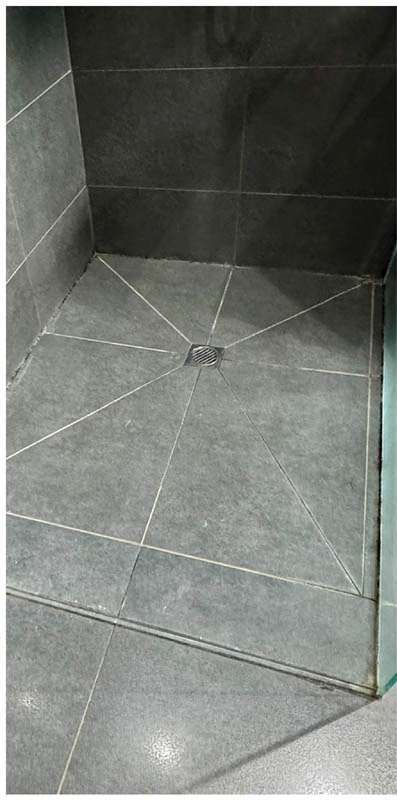 Bathroom repair before in Mulgrave