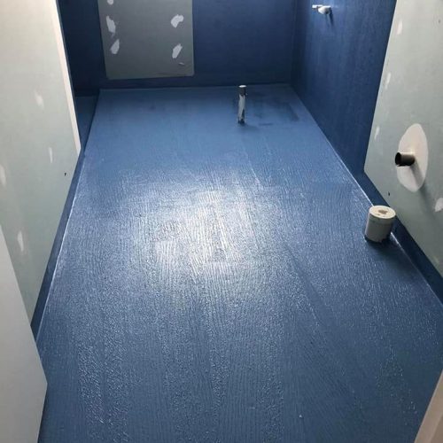 Complete bathroom renovation with tiling work